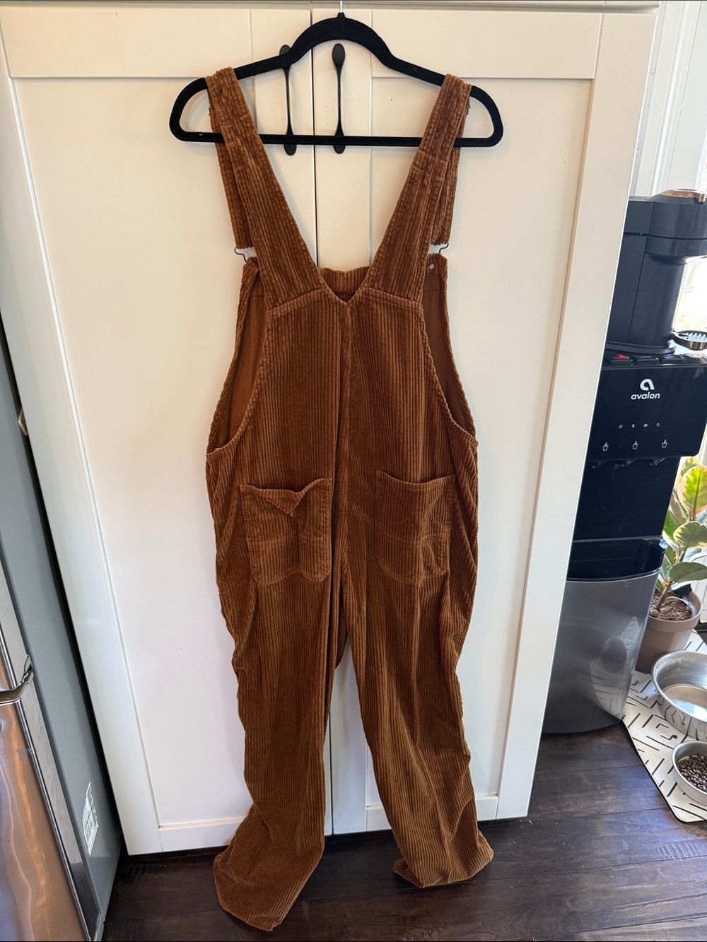 Carhartt Brown Women’s Corduroy Bib Straight Overalls - Picture 5 of 10